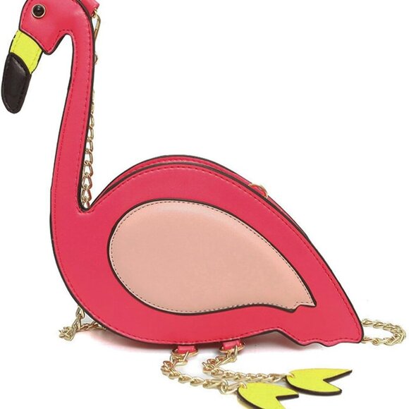 Women Girl Crossbody Bag Faux Leather Small Purse Animal Shape Shoulder Bag - Picture 3 of 7